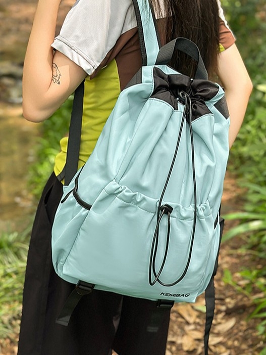 Унисекс раница от найлон със аркови презрамки, голям капацитет, стил cross-border