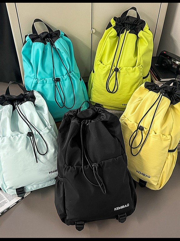 Унисекс раница от найлон със аркови презрамки, голям капацитет, стил cross-border