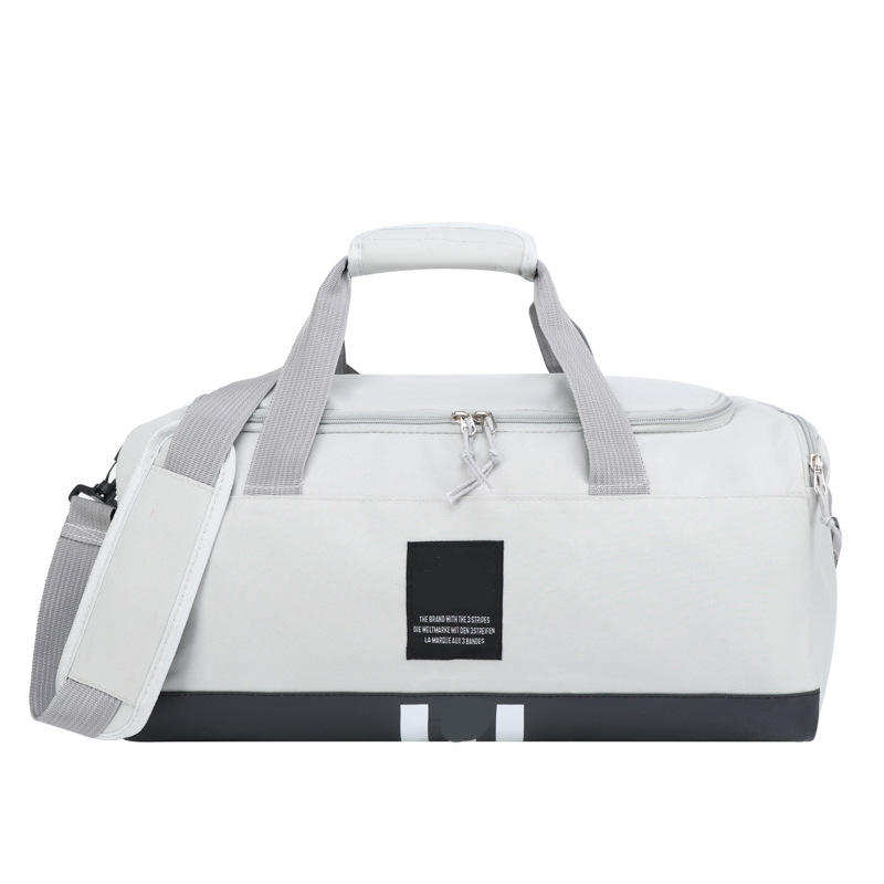 Nailona ceļojumu mugursoma, pilsētas stils, ietilpība 20–35 L, rāvējslēdzēja atvērums, drukāts logotips, viena pleca siksna, mīksta roktura