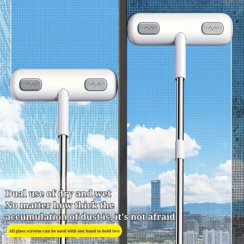 Putekļu suka ekrāniem, logiem un stiklam ar mājdzīvnieku kažoku noņemšanu — Modelis jd601102607037253; Zīmols Other