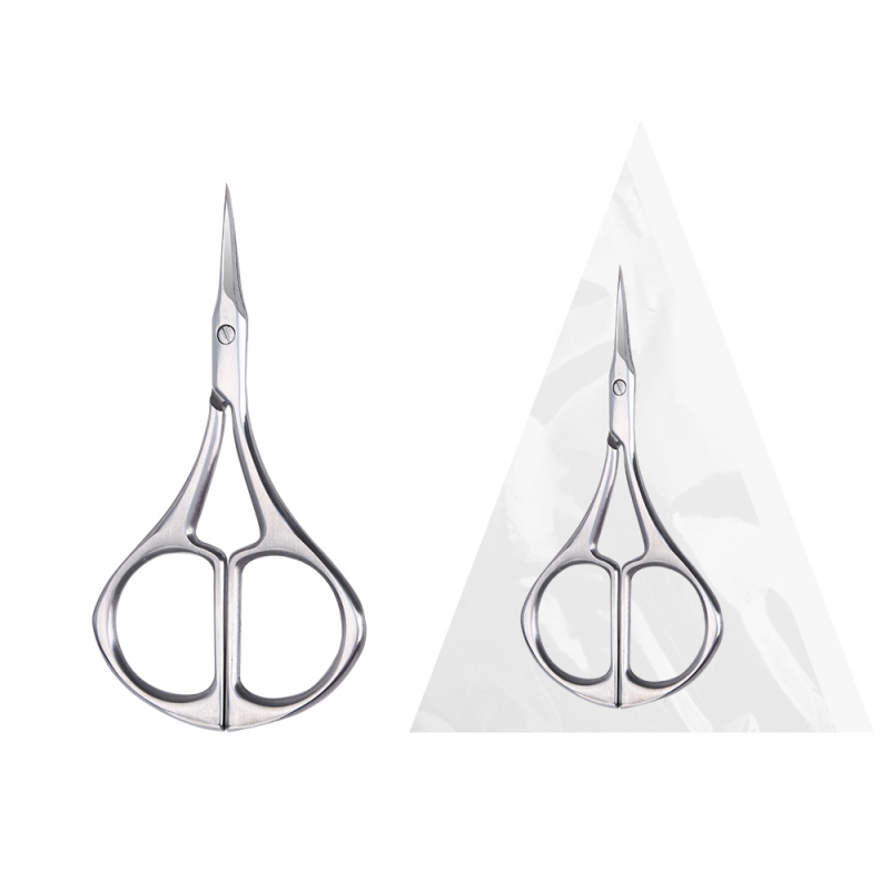 Meidao Ψαλίδια μακιγιάζ με μυτερή άκρη και στρογγυλή κεφαλή – Ανοξείδωτο ατσάλι, μοντέλο qwt-1389