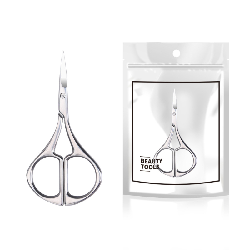 Meidao Ψαλίδια μακιγιάζ με μυτερή άκρη και στρογγυλή κεφαλή – Ανοξείδωτο ατσάλι, μοντέλο qwt-1389