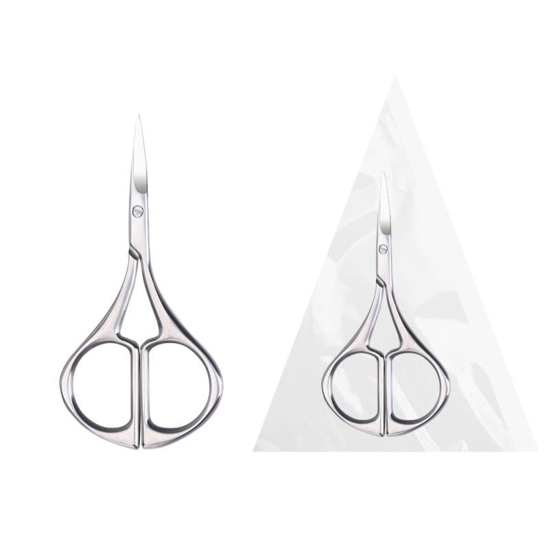 Meidao Ψαλίδια μακιγιάζ με μυτερή άκρη και στρογγυλή κεφαλή – Ανοξείδωτο ατσάλι, μοντέλο qwt-1389