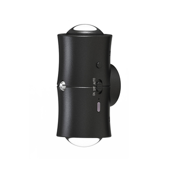 Sieninis šviestuvas su judesio jutikliu, baterijų maitinimas, dvigubo galvų dizainas, magnetinis įkrovimas, ABS gaubtas