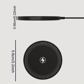 Sister Star bezvadu uzlādes lādētājs 15W QC3.0, 2A izvade, CE FCC ROHS sertificēts