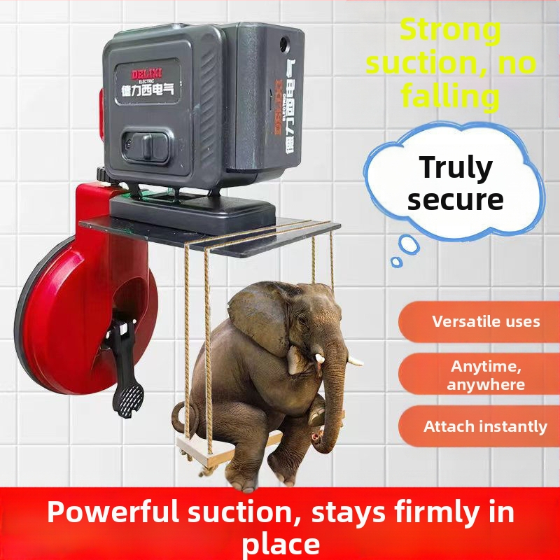 Лазерен нивелир с вакуумна чашка за плочки и стъкло, лазерен принцип, външен стенен монтаж, висок прецизитет, Strength Factory