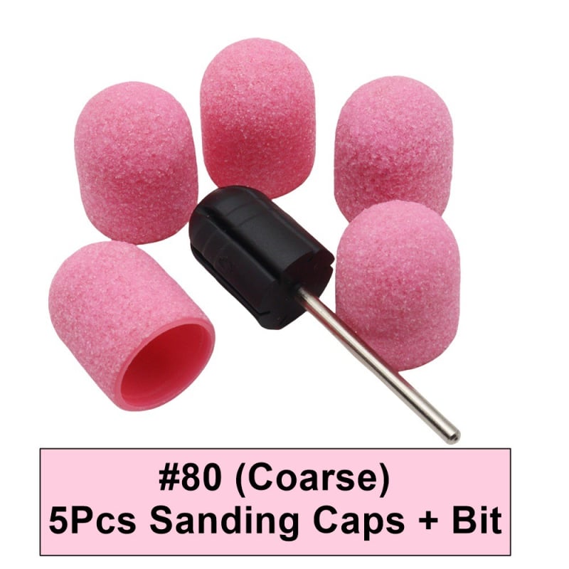 Pedikīra smilšu vāciņš ar plastmasas pamatu nagu virsmas pulēšanai • Modelis: plastmasas pamats • Izcelsme: Henan