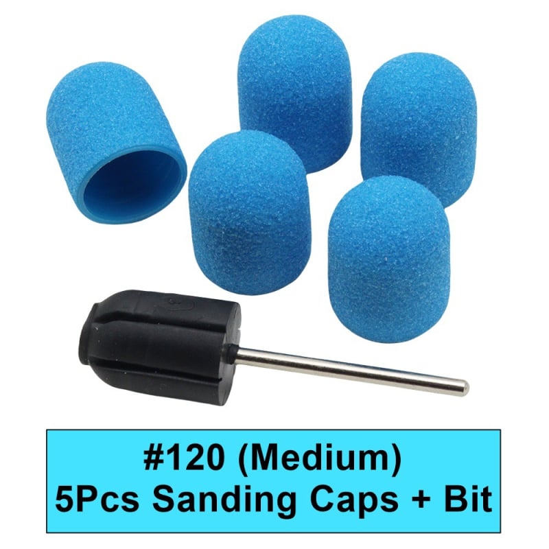 Pedikīra smilšu vāciņš ar plastmasas pamatu nagu virsmas pulēšanai • Modelis: plastmasas pamats • Izcelsme: Henan