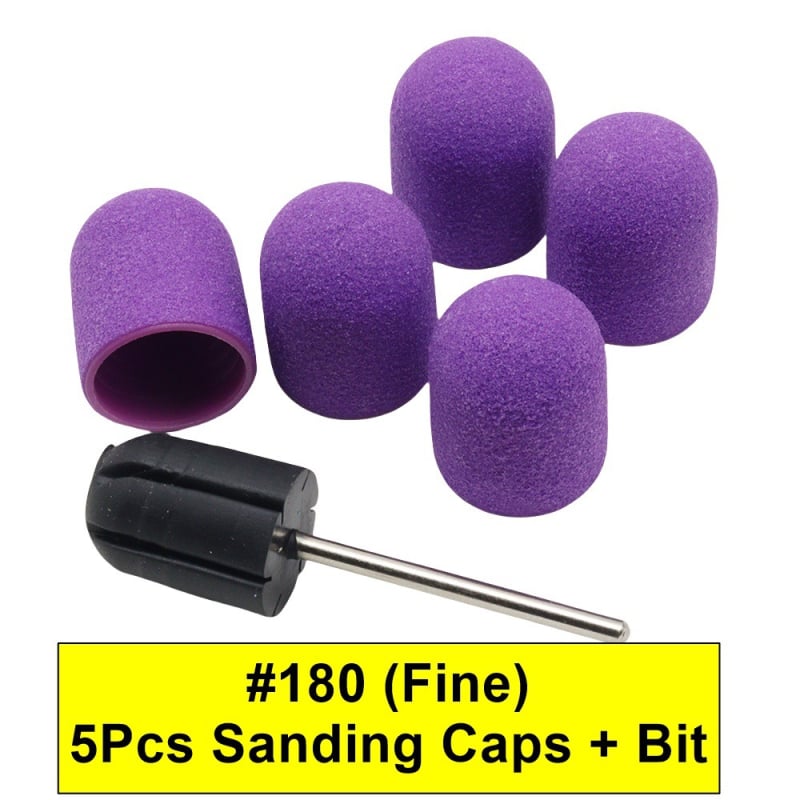 Pedikīra smilšu vāciņš ar plastmasas pamatu nagu virsmas pulēšanai • Modelis: plastmasas pamats • Izcelsme: Henan