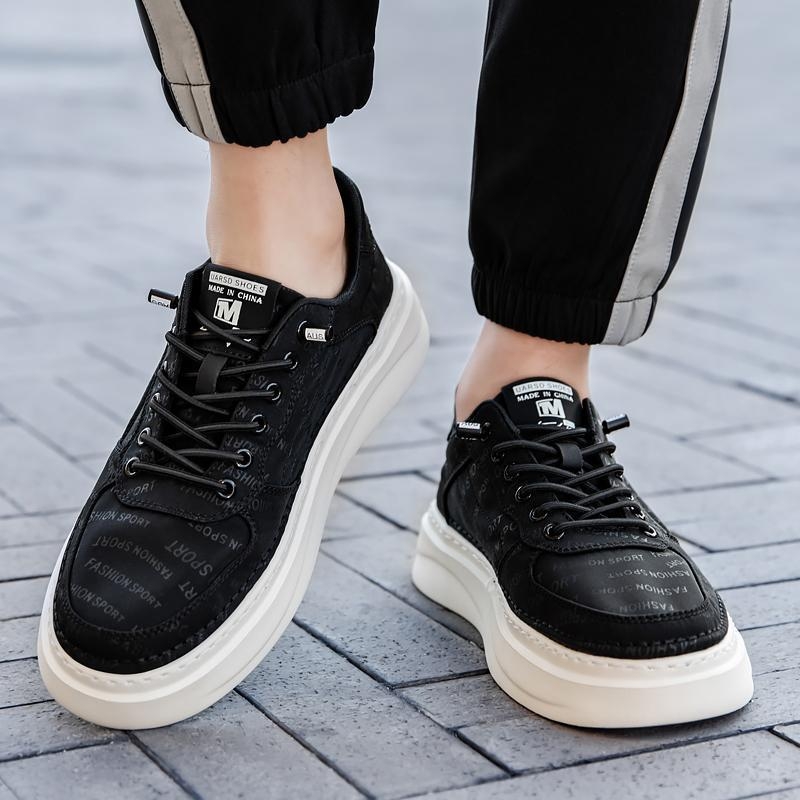 Unisex slip-on kurpes bez šņorēm, ar apaļu purnu, auduma augšdaļa, gumijas putu zole, papēža augstums 3–5 cm