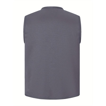 Vīriešu prsluks, brīva piegriezuma, svītrainais, corduroy audums, lina pamats (Pavasaris 2025)