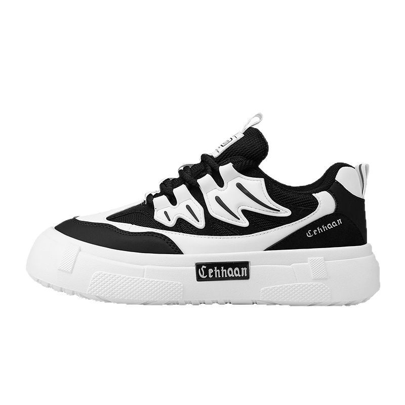 Skate apavi – zemā augšdaļa, mākslīgā PU augšdaļa, gumijas zole, šņorēšana, ikdienas stils visām sezonām