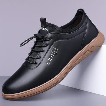 Vīriešu slip-on kurpes bez vadiem ar pretslīdēšanas gumijas zoli, augšdaļa no Super Fiber, iekšpuse no mikrošķiedras — Pavasaris 2025