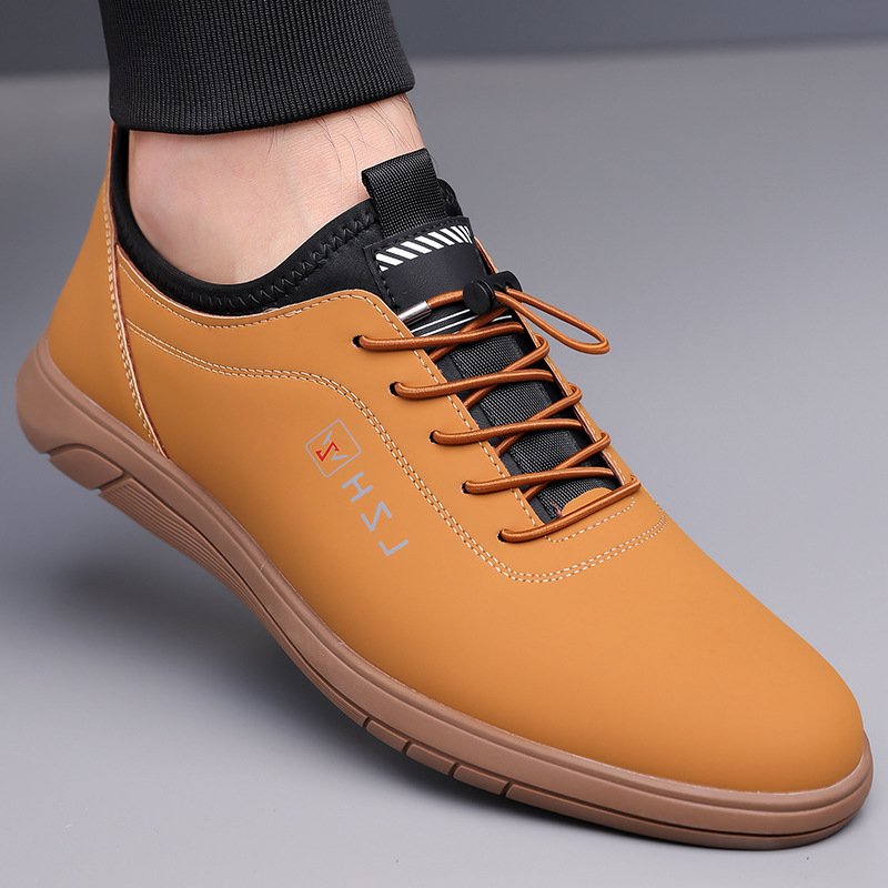 Vīriešu slip-on kurpes bez vadiem ar pretslīdēšanas gumijas zoli, augšdaļa no Super Fiber, iekšpuse no mikrošķiedras — Pavasaris 2025