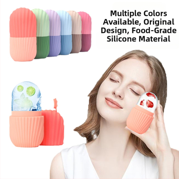 Silicone sejas ledforma, Masāžas ledus forma, Neregulārs stils, Viegls atbrīvojums (Materiāls: Silikons; Kategorija: Ledus forma)