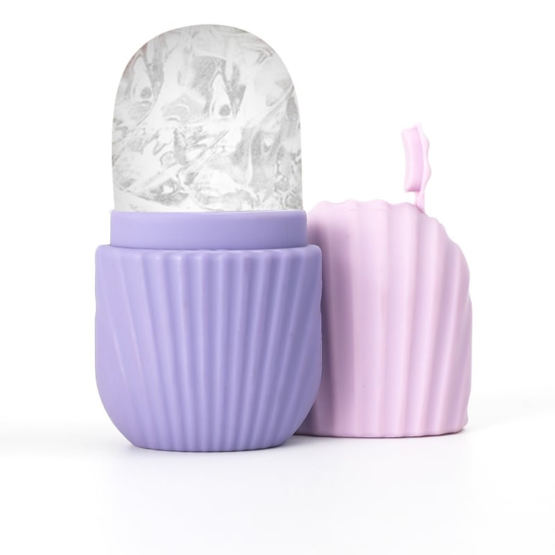 Silicone sejas ledforma, Masāžas ledus forma, Neregulārs stils, Viegls atbrīvojums (Materiāls: Silikons; Kategorija: Ledus forma)