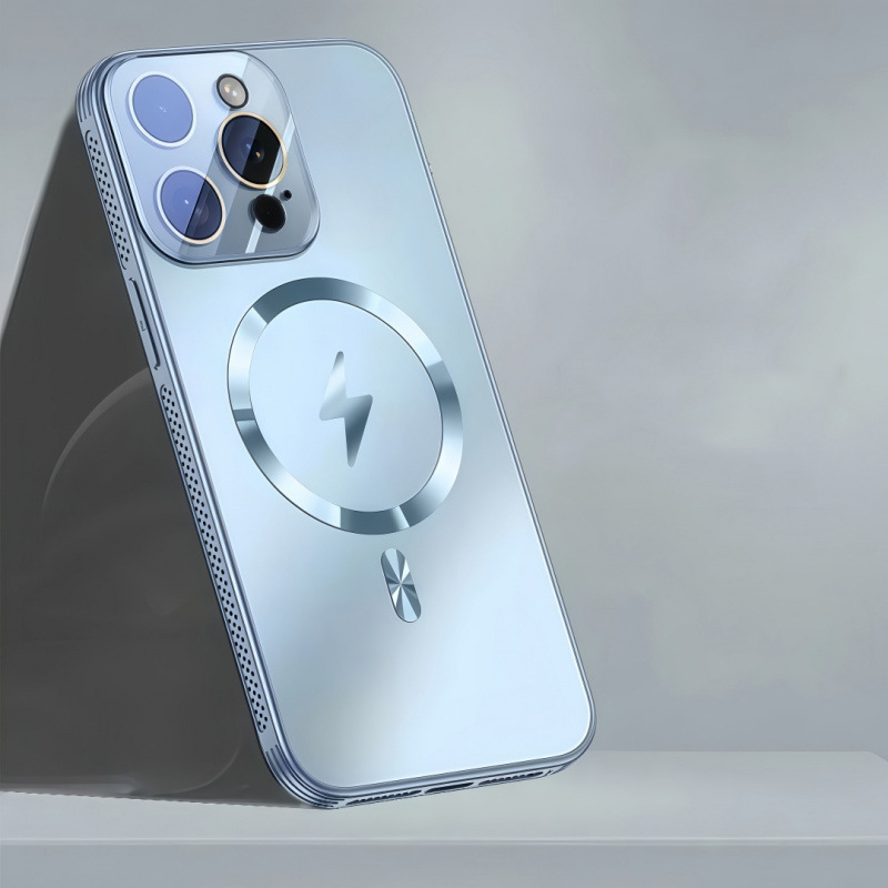 Telefono dėklas Apple iPhone 16 Pro Max, TPU medžiaga, šilumos išsklaida, Instagram stilius