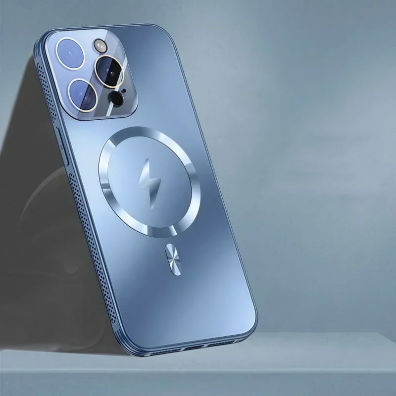 Telefono dėklas Apple iPhone 16 Pro Max, TPU medžiaga, šilumos išsklaida, Instagram stilius