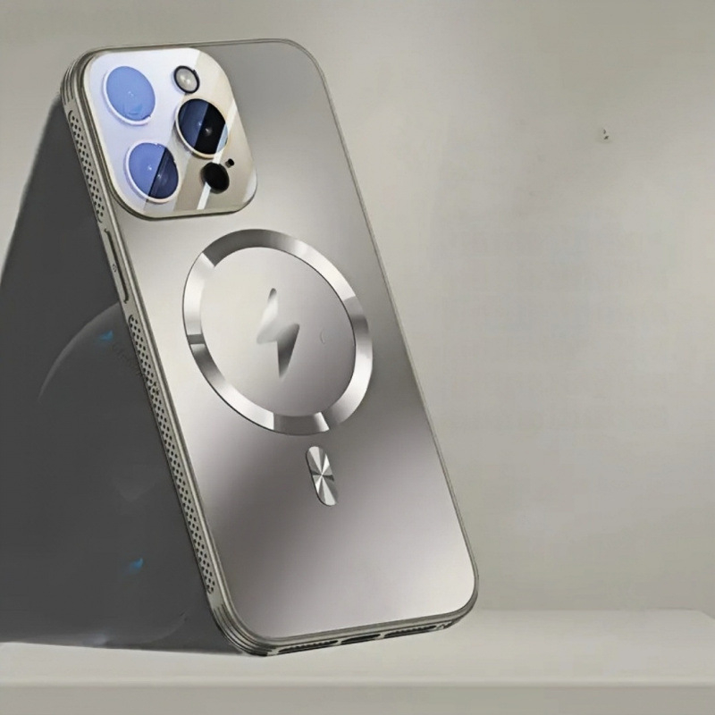 Telefono dėklas Apple iPhone 16 Pro Max, TPU medžiaga, šilumos išsklaida, Instagram stilius