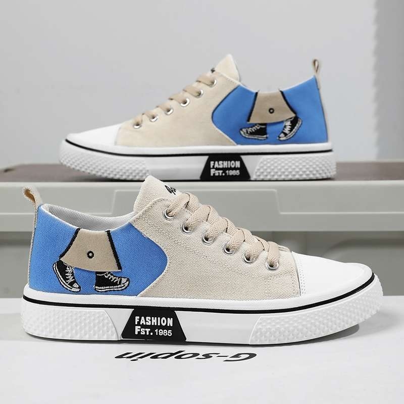 Vīriešu pavasara platīna sneakers ar ādas purnu, vidēja augstuma, auklas, elpojoša iekšējā odere