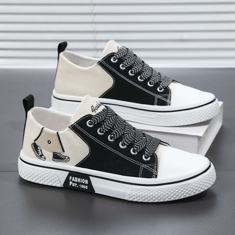 Vīriešu pavasara platīna sneakers ar ādas purnu, vidēja augstuma, auklas, elpojoša iekšējā odere