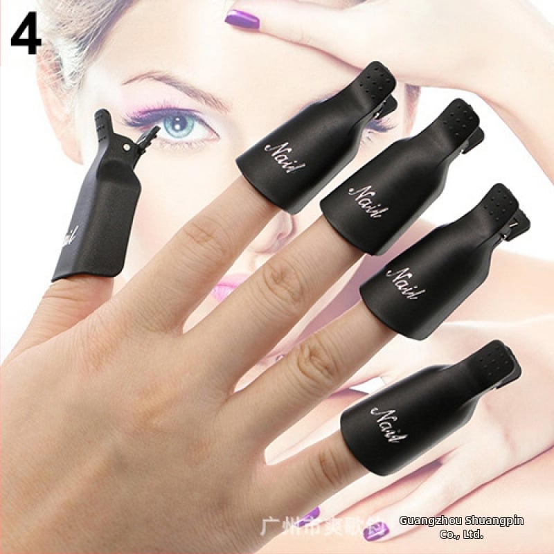 Nagu lakas noņemšanas klipu komplekts ar gel remover komplektu – Guangzhou Xiangrun zīmols, izcelsme Zhengzhou, nagu kopšanas instrumentu komplekts