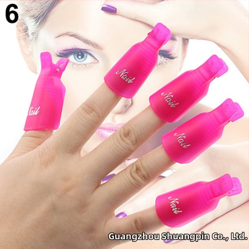 Nagu lakas noņemšanas klipu komplekts ar gel remover komplektu – Guangzhou Xiangrun zīmols, izcelsme Zhengzhou, nagu kopšanas instrumentu komplekts