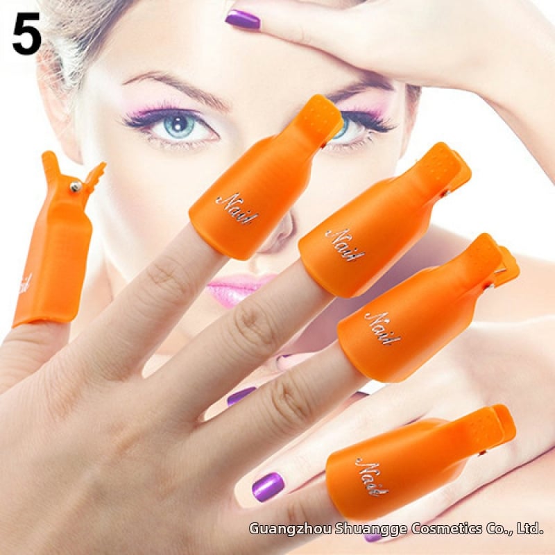 Nagu lakas noņemšanas klipu komplekts ar gel remover komplektu – Guangzhou Xiangrun zīmols, izcelsme Zhengzhou, nagu kopšanas instrumentu komplekts