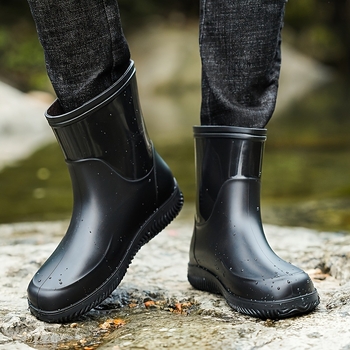 Vīriešu zābaki ar auklām, augšējais materiāls mākslīgā PU, zems šafts, Martin Boots stils