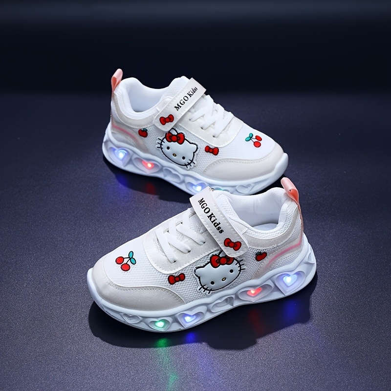 Egg Roll Shoes – Αθλητικά παπούτσια χαμηλού ύψους, μοντέλο K6985, επάνω μέρος από δίχτυ (mesh), στρογυλή μύτη, κλείσιμο Velcro, EVA εσωτερική σόλα, EVA εξωτερική σόλα, καρτούν μοτίβο