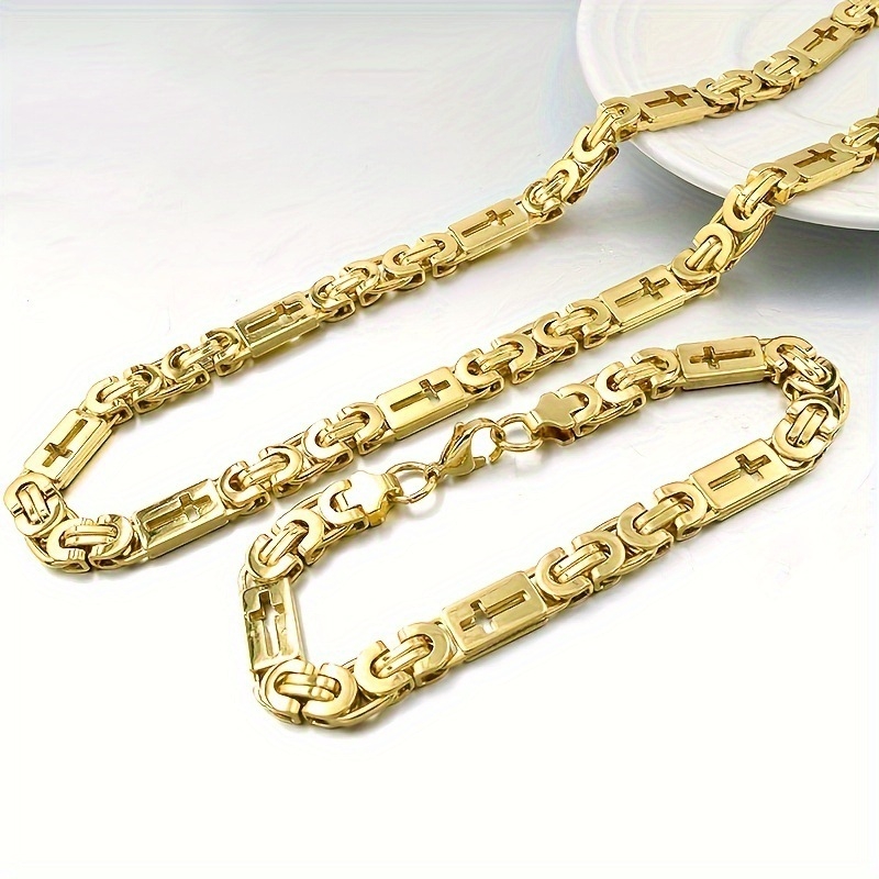 Pozlaćeni trodijelni set nakita: dodaci za kosu, dodaci za uši i dodatak za vrat