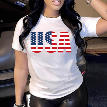 Milk Silk T-krekls, 70–80% poliesters, 3D drukas raksts, brīvs piegriezums, īsās piedurknes, apaļš kakls, pavasaris 2025