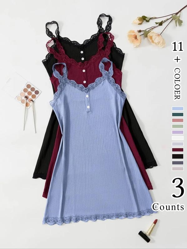 Női hálóruha csipkével, elöl gombokkal és satin masnival, féloldalas plüss anyag, pamut tartalom kevesebb mint 30%, 2025 tavasz