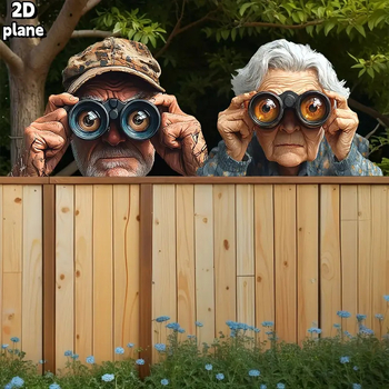 Vrtni ograda znak umjetnička dekoracija privjesak, PVC izrezbarivanje, moderni minimalistički stil, kategorija Peeping