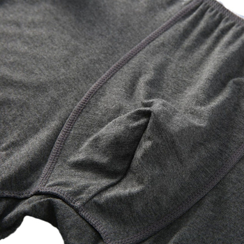 Muške bokserice s prozračnom viskoznom tkaninom, pleteni materijal, srednja visina struka, natpis s slovima