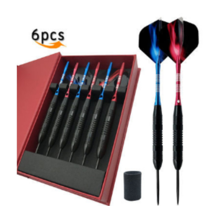 Jinhui dārts komplekts, alumīnija sakausējums, svars 22 g, adatu gals, dāvanu kastīte