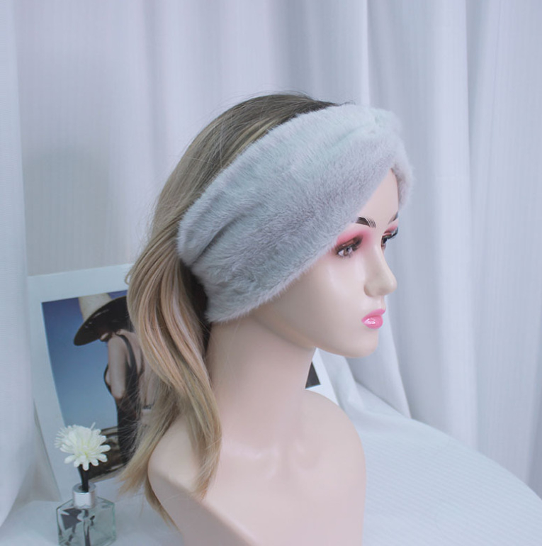 Korejas stila matu lente ar loku, rūtains raksts, materiāls: Cits