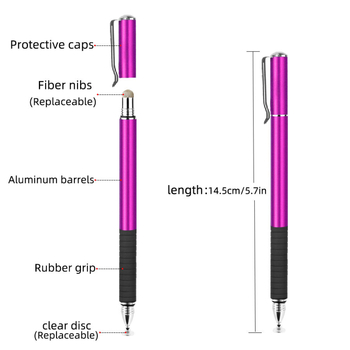 Dream come true Универсален капацитивен стилус за OPPO, VIVO, Huawei и Xiaomi – метална обвивка, за телефони и таблети
