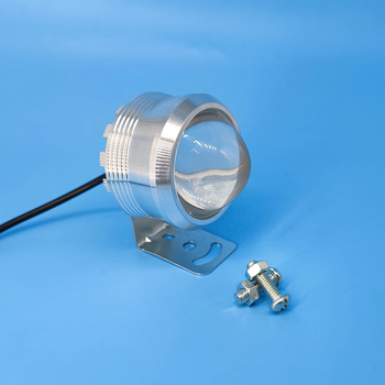 Motorkerékpár LED fényszóró, univerzális 12-85V, állítható fényerő, magas és alacsony fény