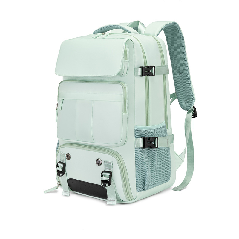 Ceļojumu mugursoma ar lielu ietilpību, USB interfeiss, 36–55L, Oxford audums, piemērots 16 collu klēpjdatoram, izliektas plecu siksnas