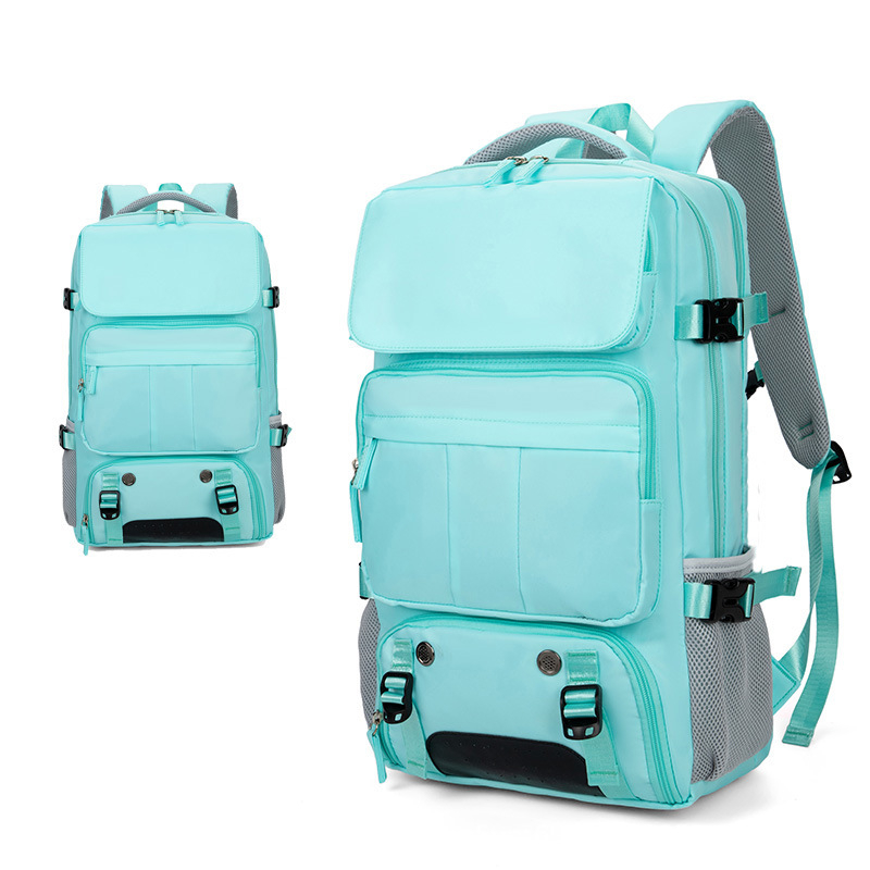 Ceļojumu mugursoma ar lielu ietilpību, USB interfeiss, 36–55L, Oxford audums, piemērots 16 collu klēpjdatoram, izliektas plecu siksnas