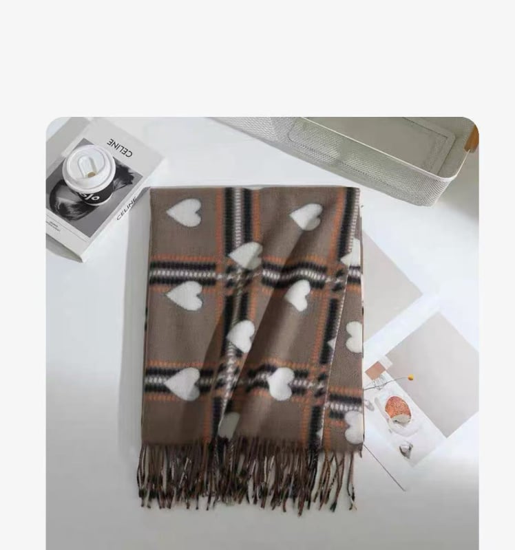 Женски вълнен шал с каре и пискюли, мек и топъл, квадратен шал за рамене • В наличност • Код: JH-SJHS • Стартиране: пролет 2022 • Сезон: зима