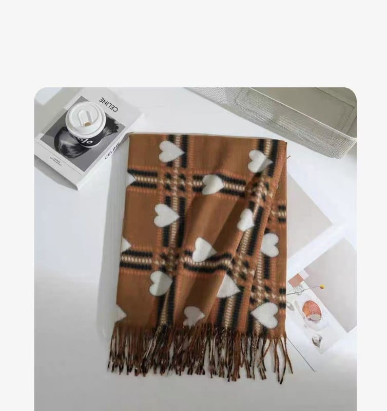 Женски вълнен шал с каре и пискюли, мек и топъл, квадратен шал за рамене • В наличност • Код: JH-SJHS • Стартиране: пролет 2022 • Сезон: зима