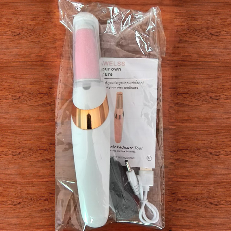 Pilă electrică pentru picioare cu perie automată – îndepărtare a pielii moarte, model qwt-385, lansare 2025-06-30