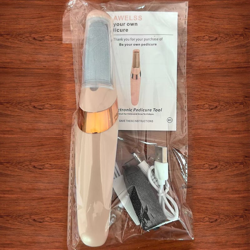 Pilă electrică pentru picioare cu perie automată – îndepărtare a pielii moarte, model qwt-385, lansare 2025-06-30