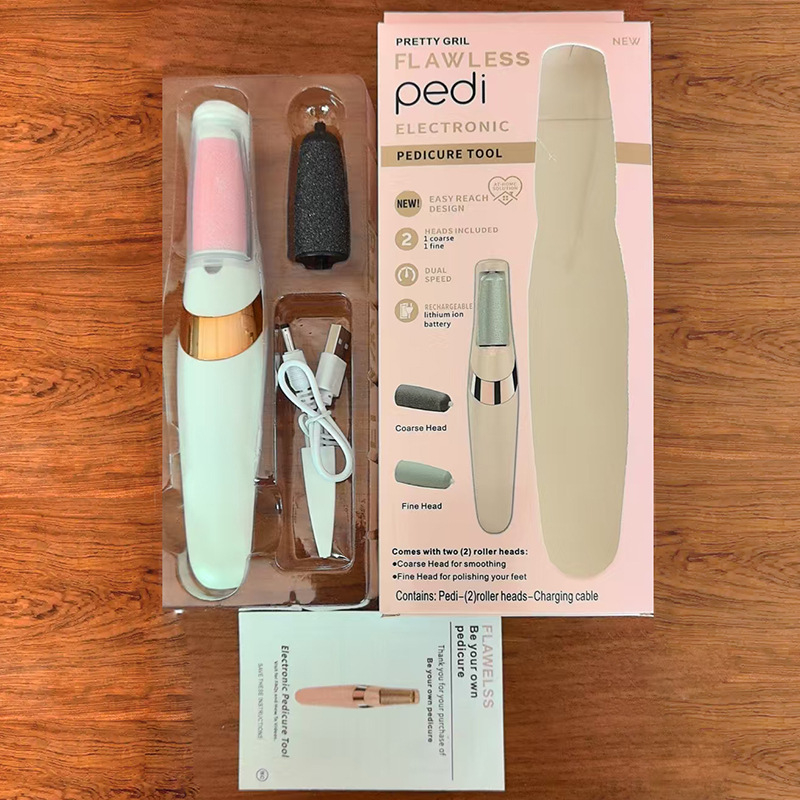 Pilă electrică pentru picioare cu perie automată – îndepărtare a pielii moarte, model qwt-385, lansare 2025-06-30