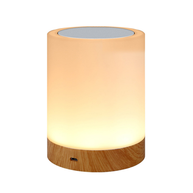 Nakts gaisma ar iebūvētu bateriju, stikla abažūrs, pogas slēdzis, gudra vadība, spriegums ≤36V