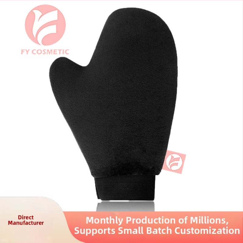 Bronzasēšanas eļļas uzklāšanas cimdi ar flokēto velūru oderējumu, neto saturs 10 g, izcelsme Shenzhen, iepakojums 200 gab