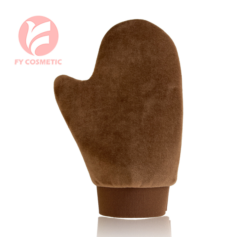 Bronzasēšanas eļļas uzklāšanas cimdi ar flokēto velūru oderējumu, neto saturs 10 g, izcelsme Shenzhen, iepakojums 200 gab