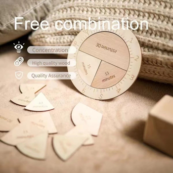 Koka pulksteņa puzles dēļu spēle bērniem – mūsdienīgs minimālisma stils, koks, preces numurs ZZ25091502, Kategorija: Puuzles dēļu spēle